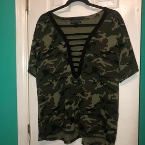 Camo 2X Top